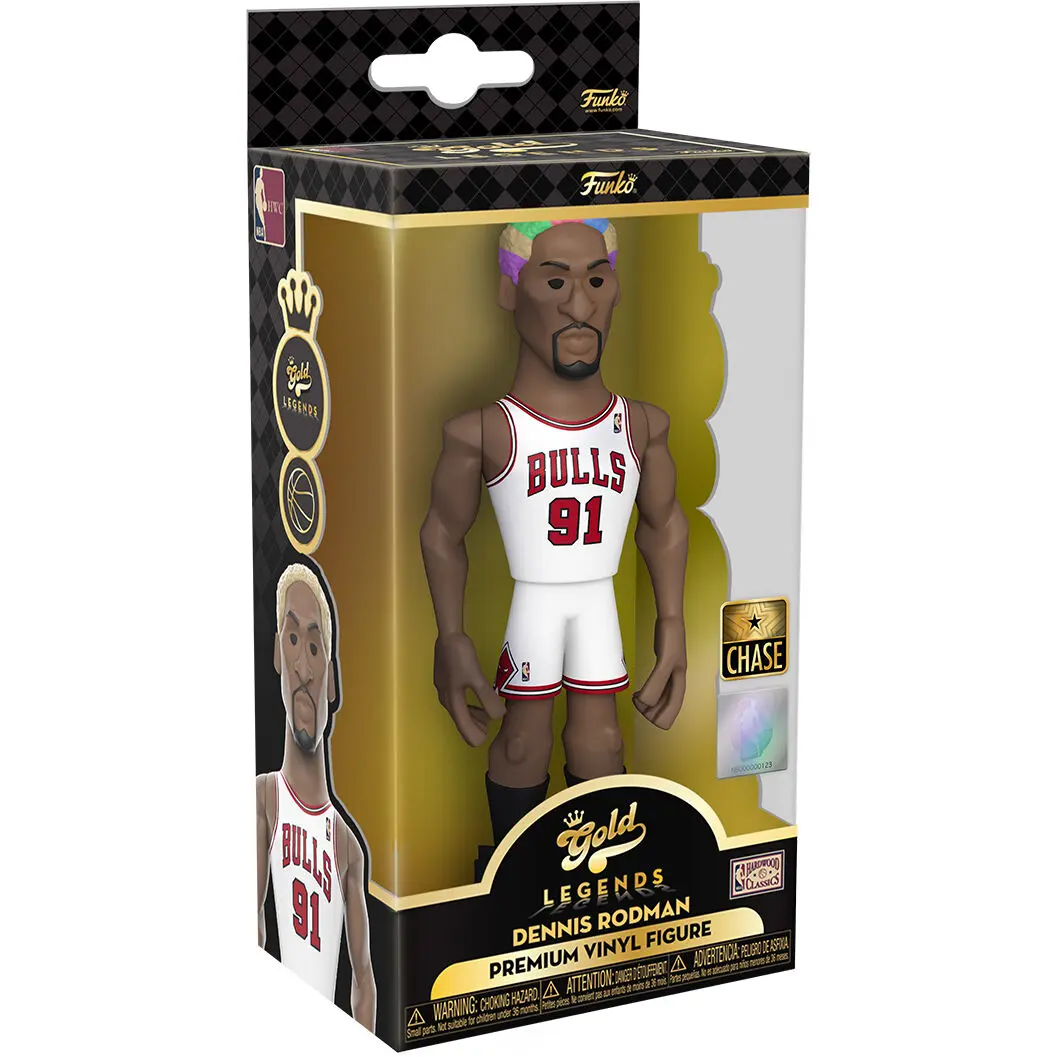 Vinyl Gold figure NBA Bulls Dennis Rodman Chase product photo