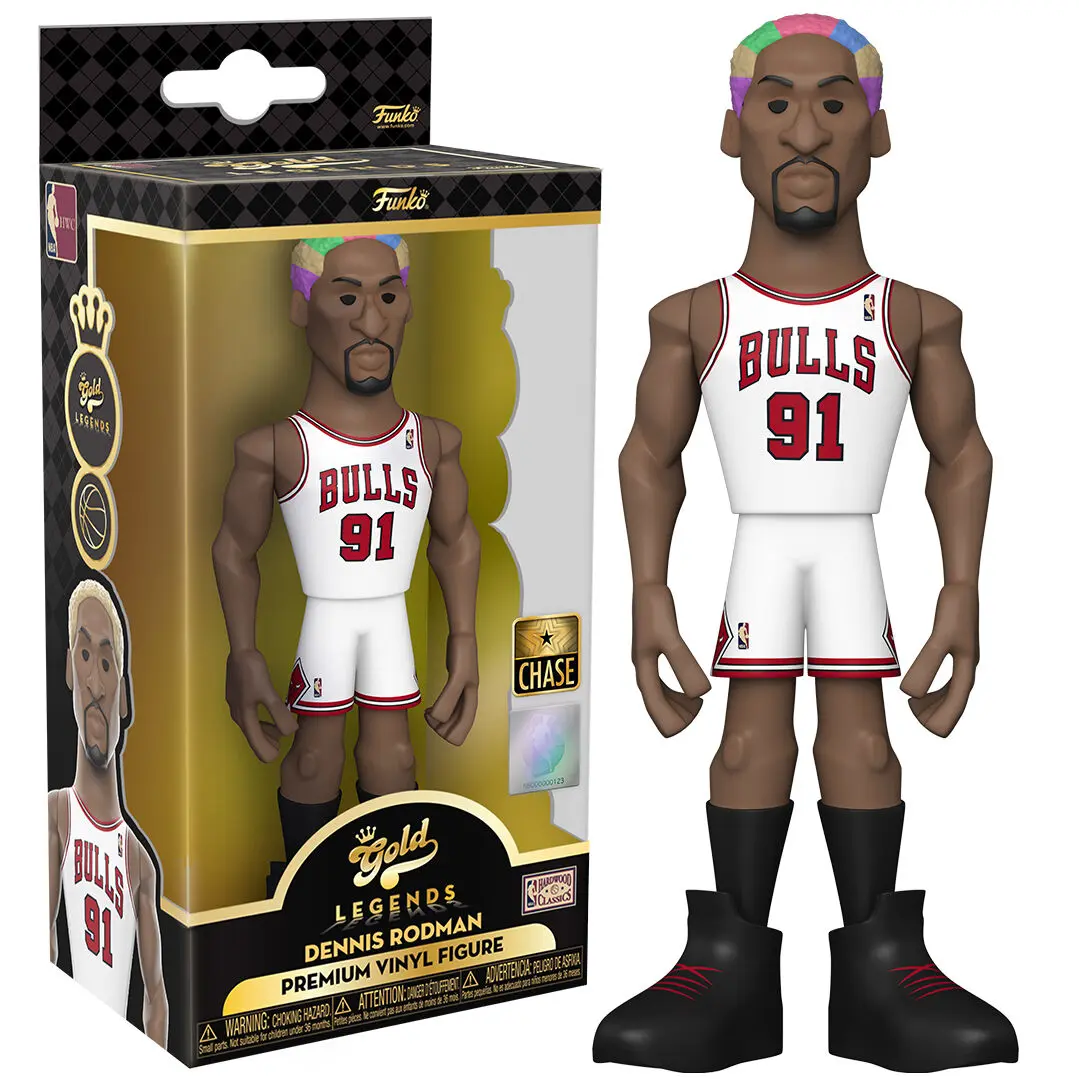 Vinyl Gold figure NBA Bulls Dennis Rodman Chase product photo