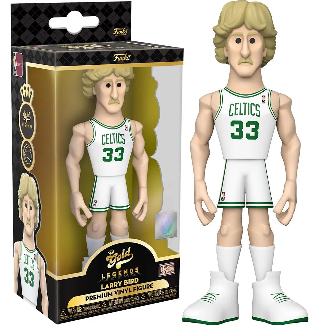 Vinyl Gold figure NBA Celtics Larry Bird product photo