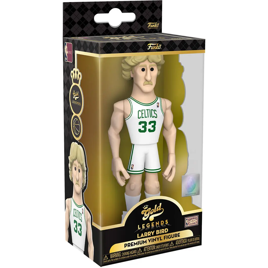 Vinyl Gold figure NBA Celtics Larry Bird product photo
