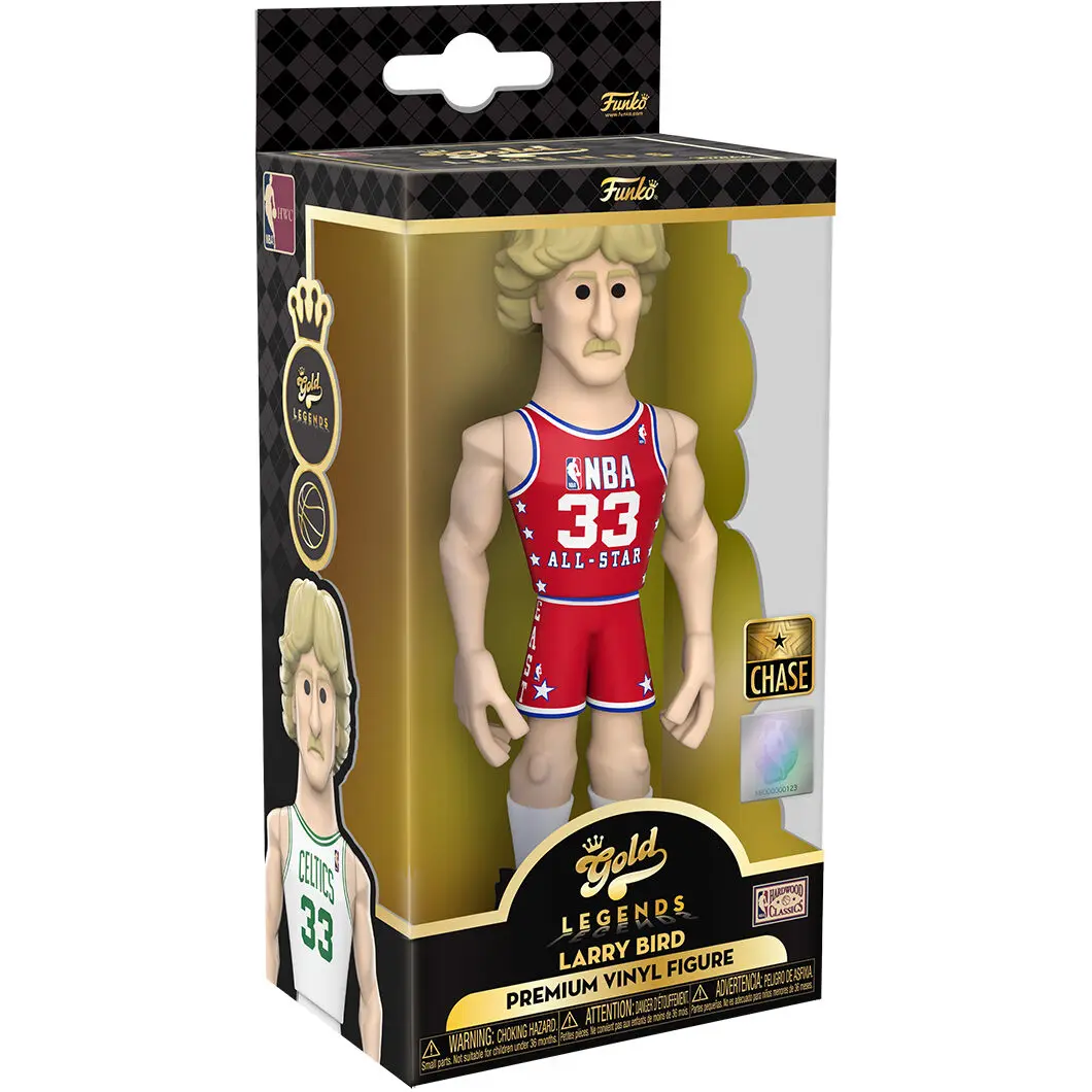 Vinyl Gold figure NBA Celtics Larry Bird Chase product photo