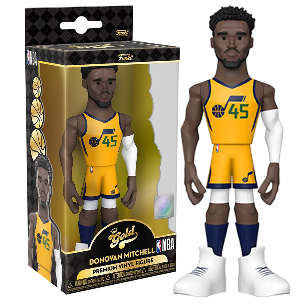 Vinyl Gold figure NBA Donovan Mitchell product photo