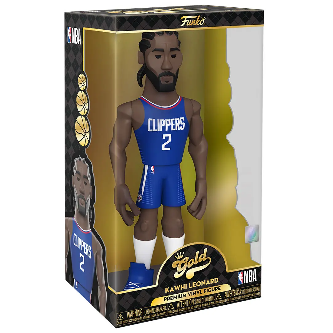 Vinyl Gold figure NBA Kawhi Leonard 30cm product photo