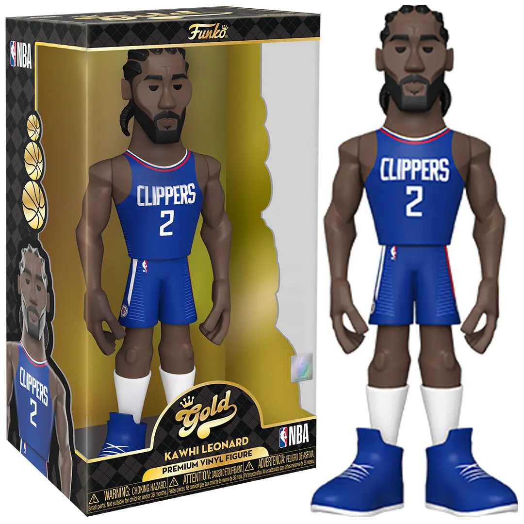 Vinyl Gold figure NBA Kawhi Leonard 30cm product photo