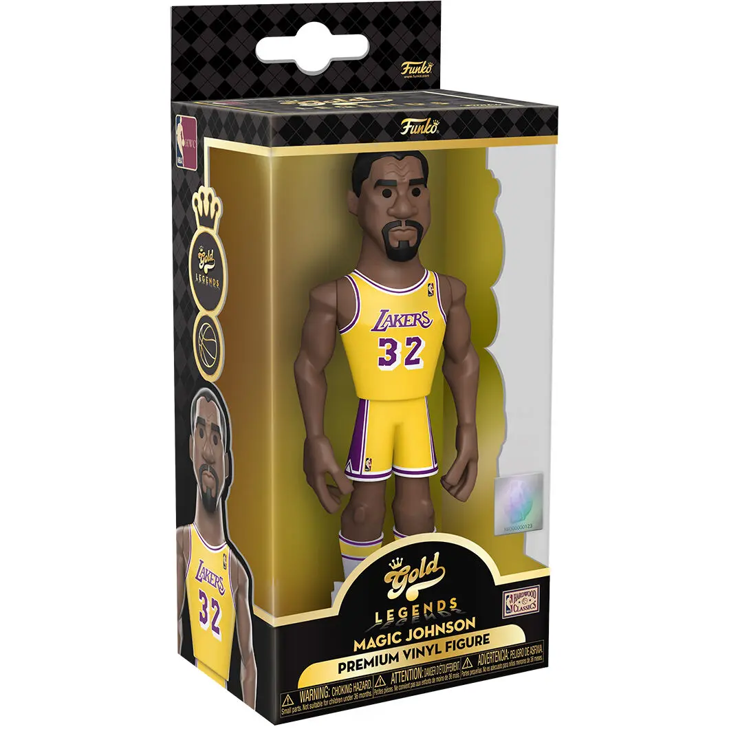 Vinyl Gold figure NBA Lakers Magic Johnson product photo
