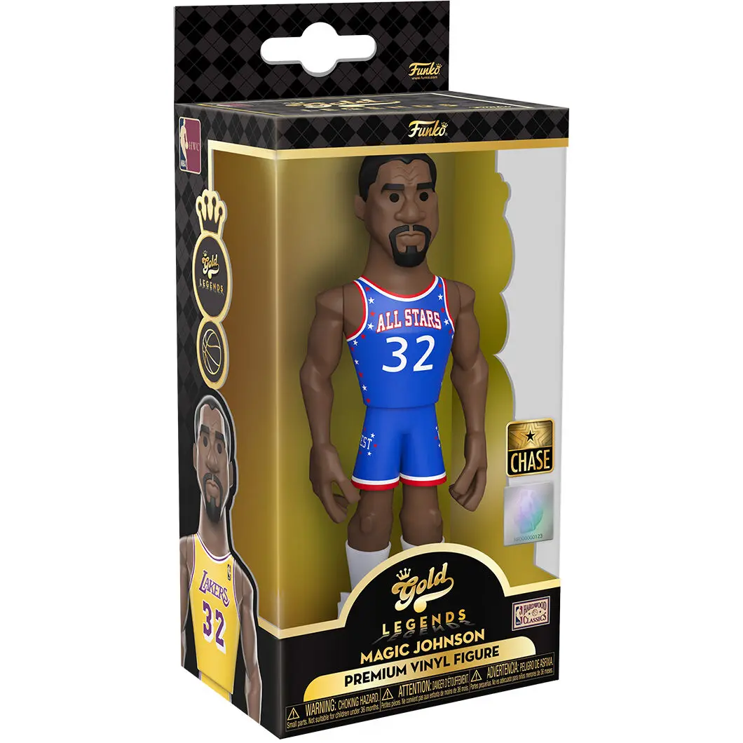 Vinyl Gold figure NBA Lakers Magic Johnson Chase product photo