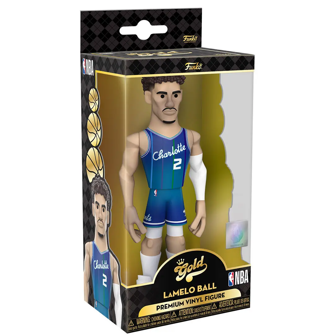 Vinyl Gold figure NBA Lamelo Ball product photo
