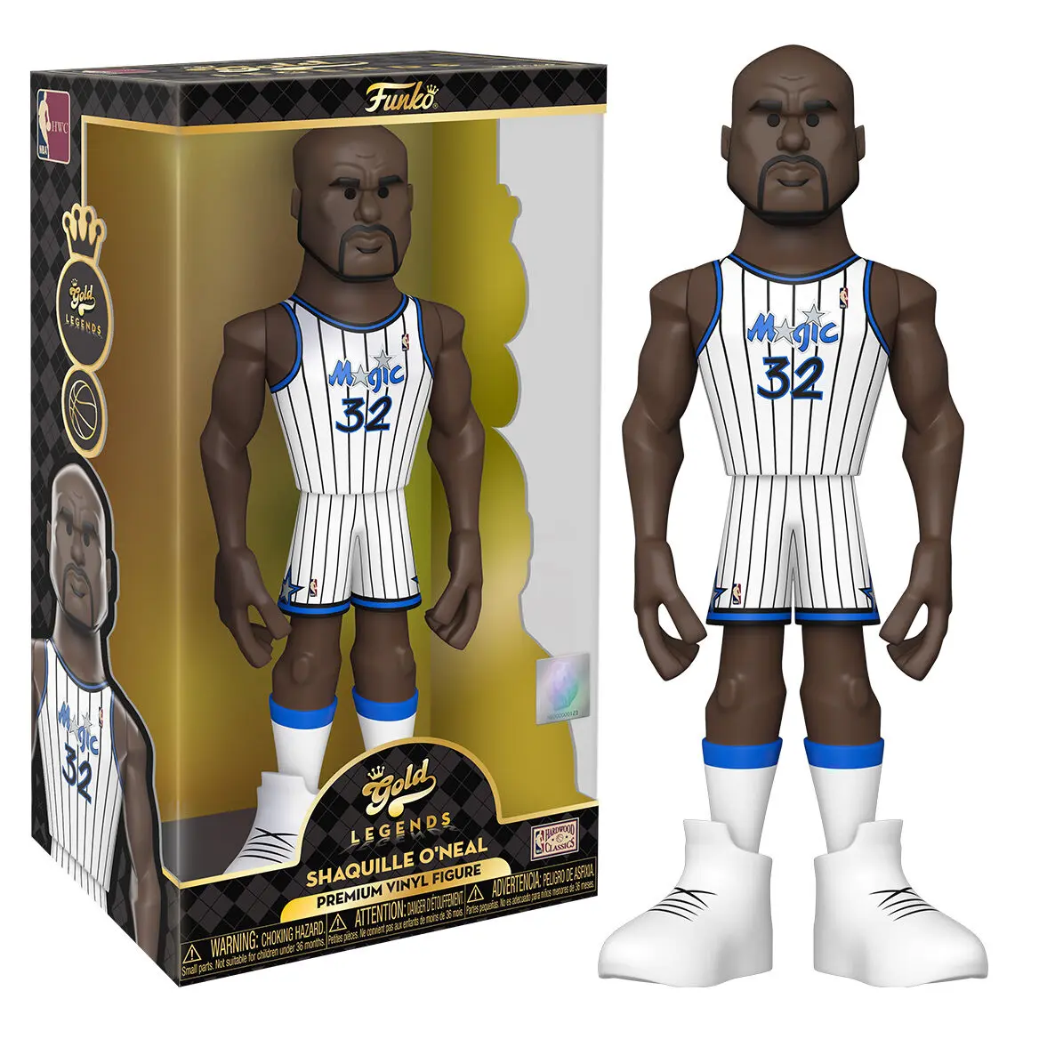 Vinyl Gold figure NBA Magic Shaquille O Neal 30cm product photo