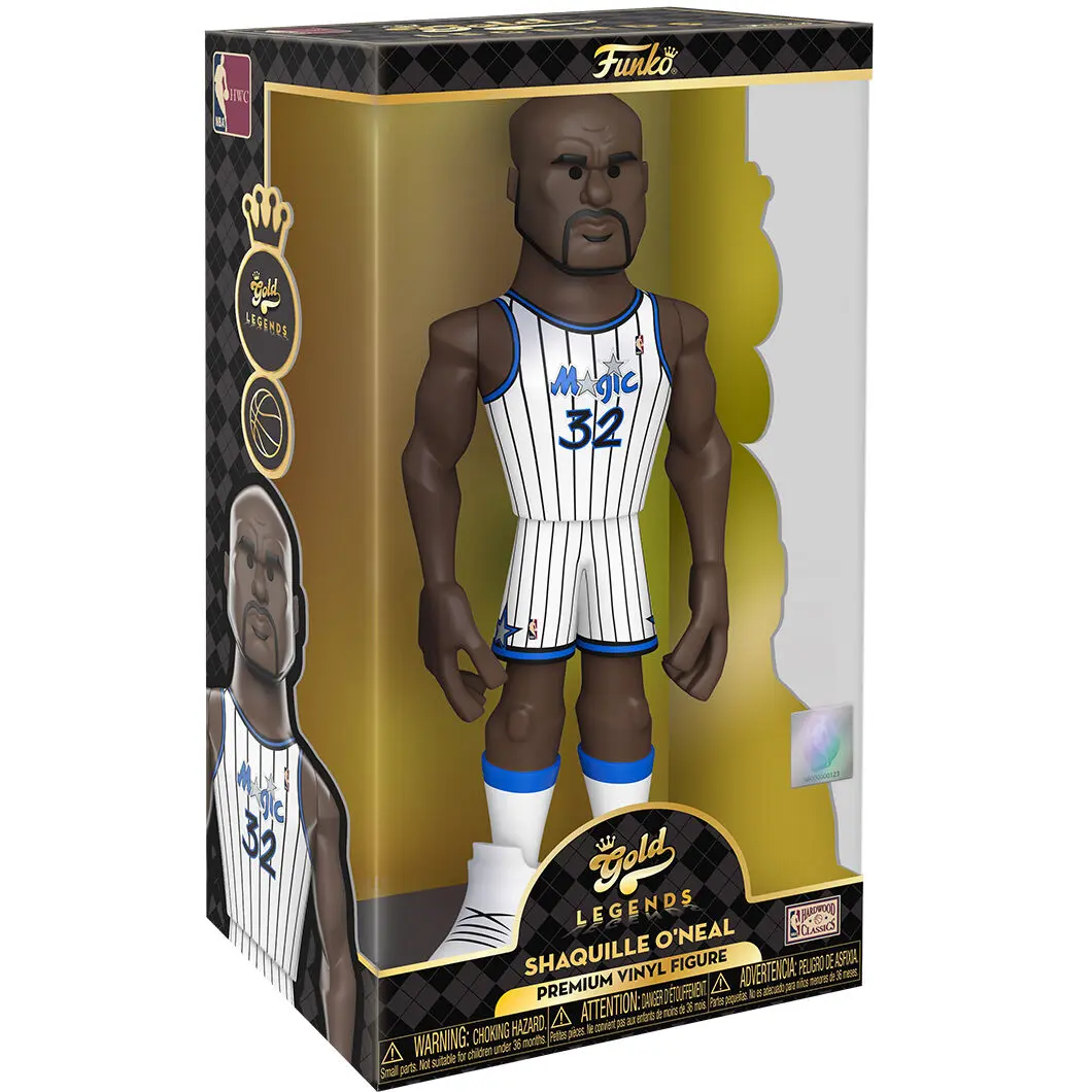 Vinyl Gold figure NBA Magic Shaquille O Neal 30cm product photo
