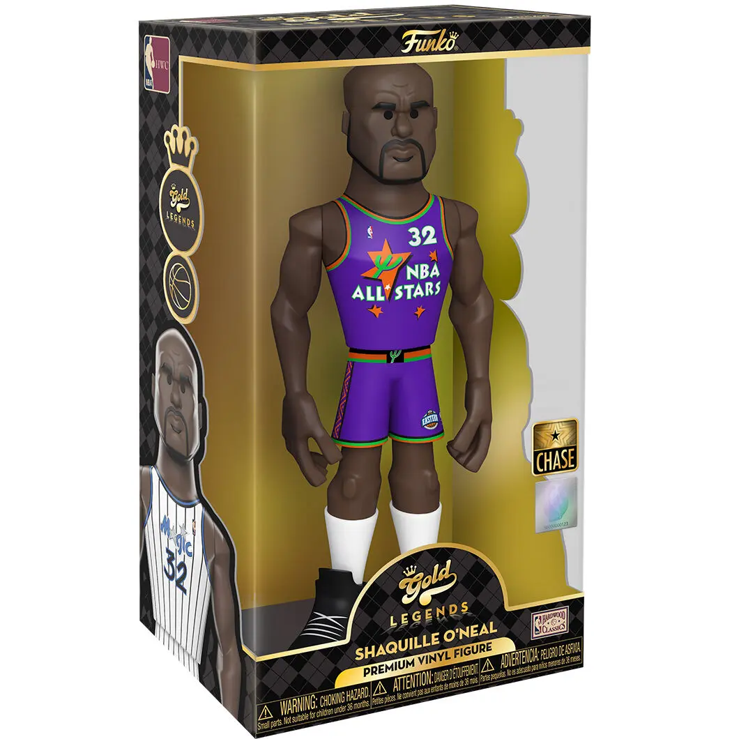 Vinyl Gold figure NBA Magic Shaquille O Neal 30cm Chase product photo