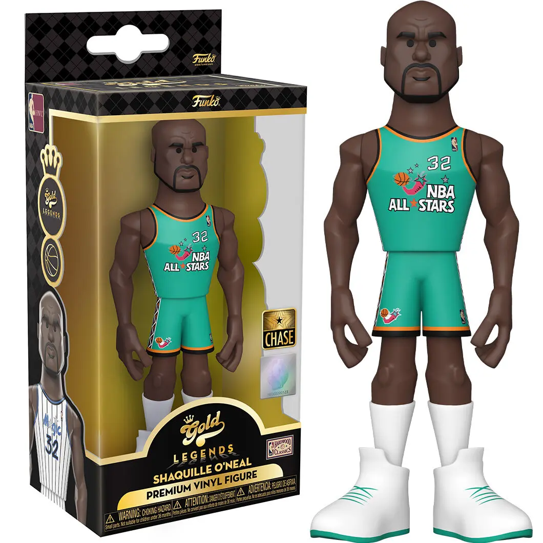Vinyl Gold figure NBA Magic Shaquille O Neal Chase product photo