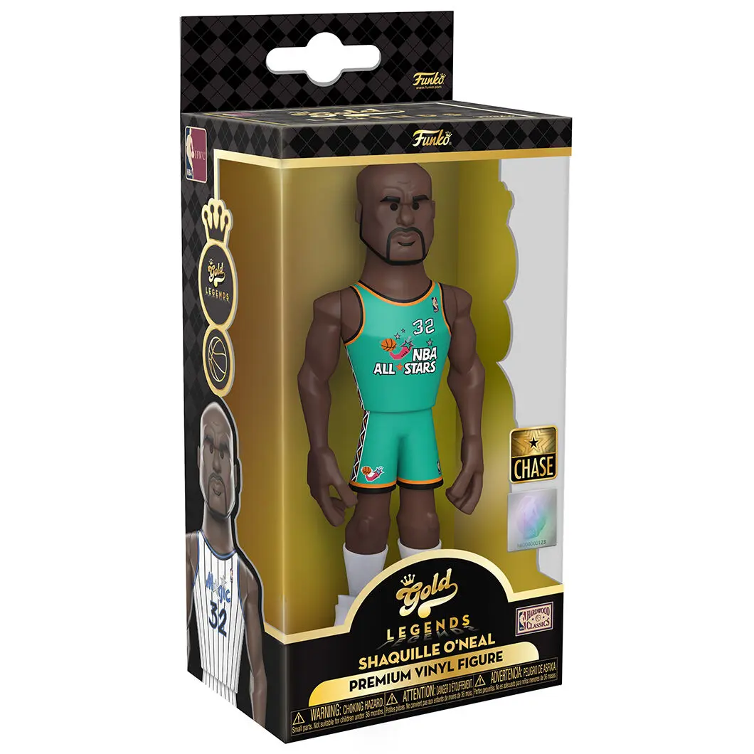 Vinyl Gold figure NBA Magic Shaquille O Neal Chase product photo