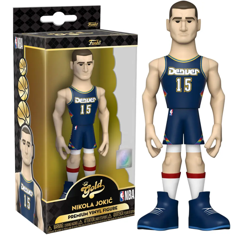 Vinyl Gold figure NBA Nikola Jokic product photo