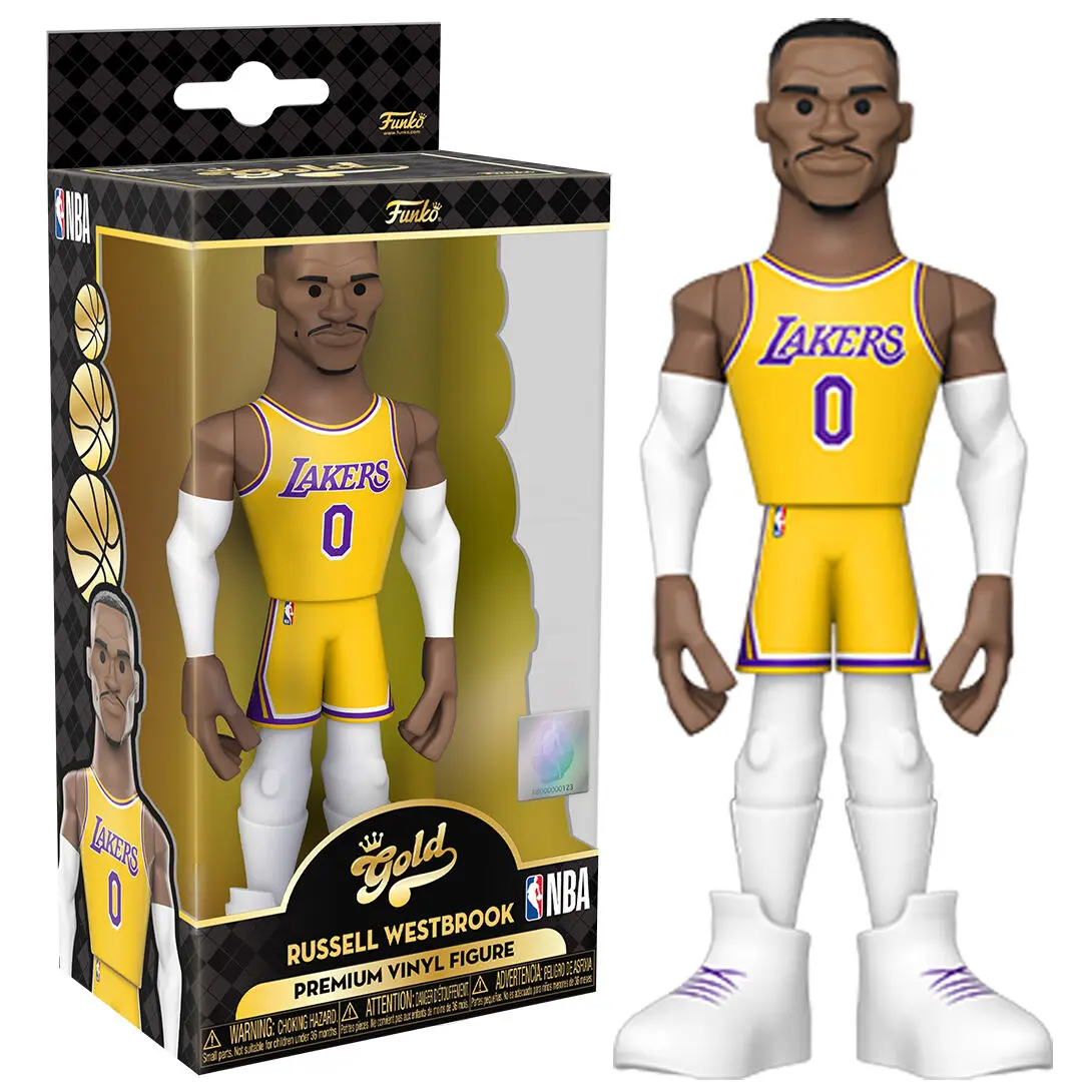 Vinyl Gold figure NBA Russel Westbrook product photo