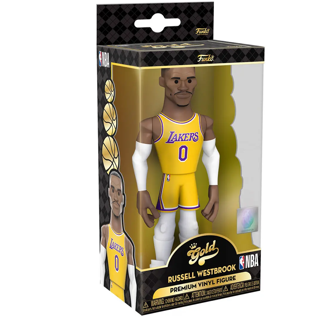 Vinyl Gold figure NBA Russel Westbrook product photo