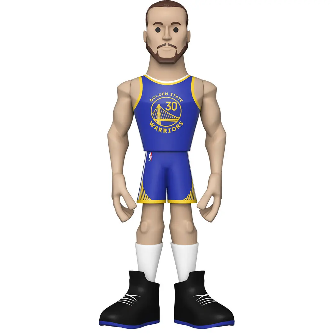 Vinyl Gold figure NBA Warriors Stephen Curry 30cm product photo