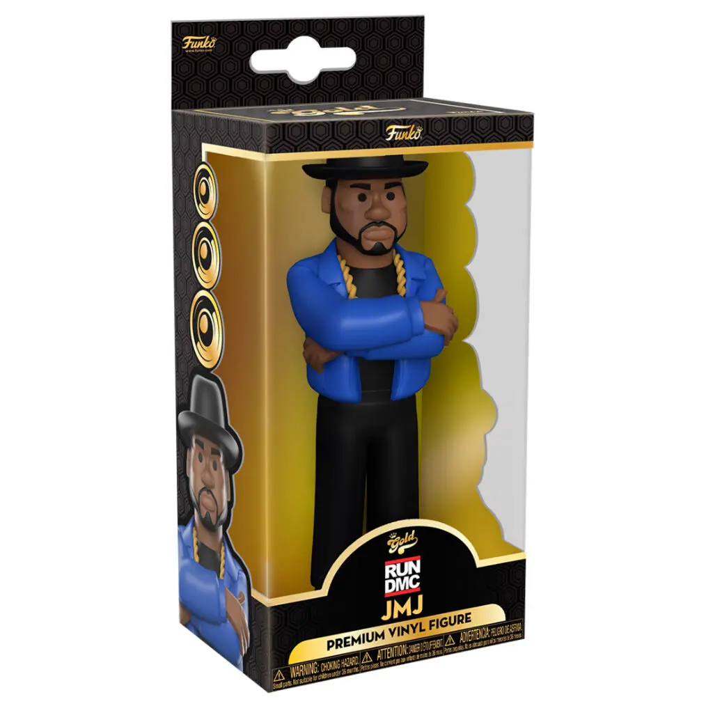 Run DMC Vinyl Gold Figure Jam Master Jay 13 cm termékfotó