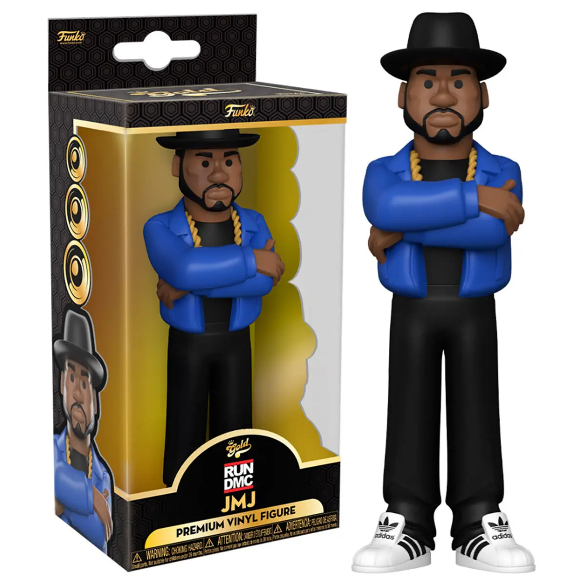 Run DMC Vinyl Gold Figure Jam Master Jay 13 cm termékfotó