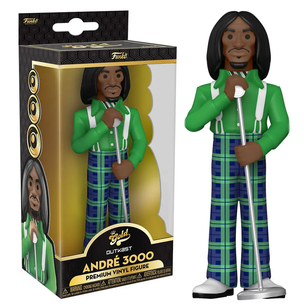 Outkast Vinyl Gold Figure Andre3000 (Hey Ya) 13 cm product photo