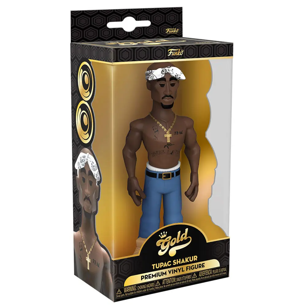 Tupac Vinyl Gold Figure Tupac 13 cm product photo