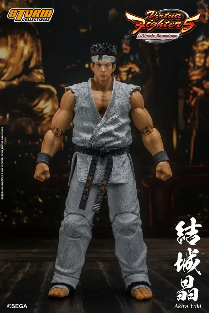 Virtua Fighter 5 Ultimate Showdown Action Figure 1/12 Akira Yuki 18 cm product photo