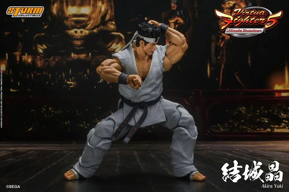 Virtua Fighter 5 Ultimate Showdown Action Figure 1/12 Akira Yuki 18 cm product photo