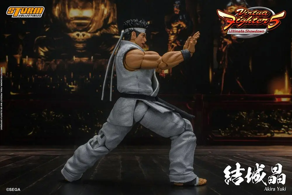 Virtua Fighter 5 Ultimate Showdown Action Figure 1/12 Akira Yuki 18 cm product photo