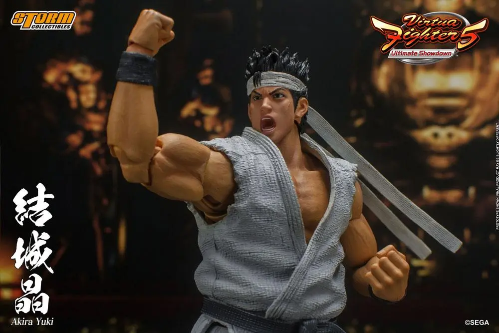 Virtua Fighter 5 Ultimate Showdown Action Figure 1/12 Akira Yuki 18 cm product photo
