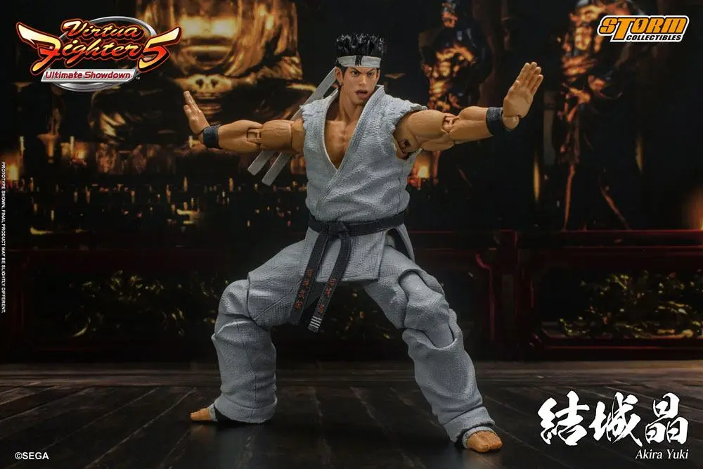 Virtua Fighter 5 Ultimate Showdown Action Figure 1/12 Akira Yuki 18 cm product photo