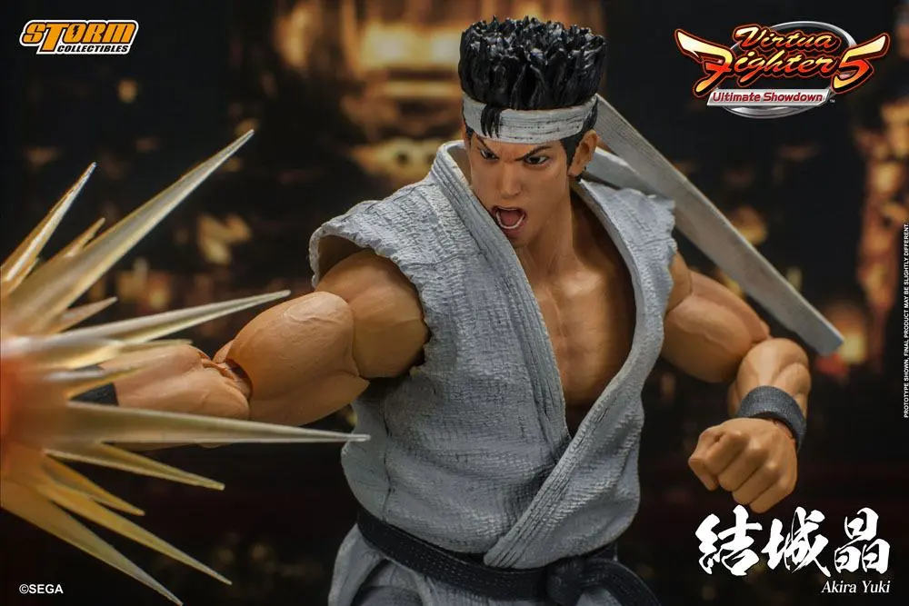 Virtua Fighter 5 Ultimate Showdown Action Figure 1/12 Akira Yuki 18 cm product photo