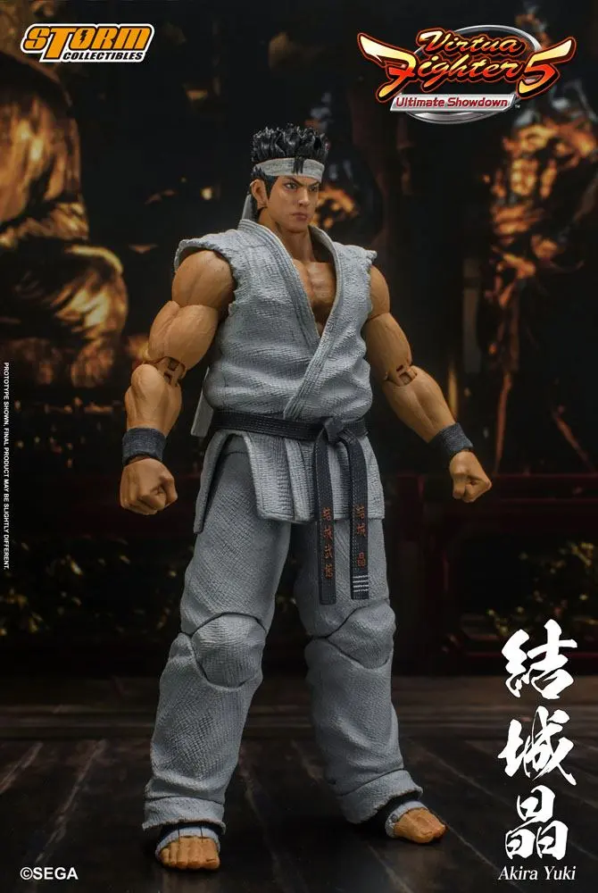 Virtua Fighter 5 Ultimate Showdown Action Figure 1/12 Akira Yuki 18 cm product photo