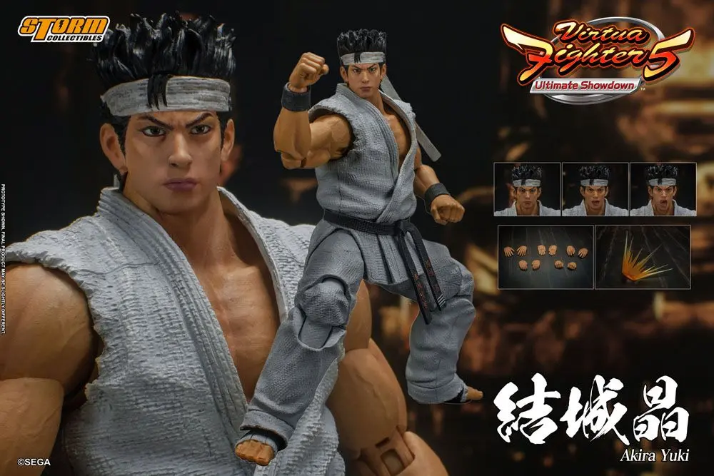 Virtua Fighter 5 Ultimate Showdown Action Figure 1/12 Akira Yuki 18 cm product photo