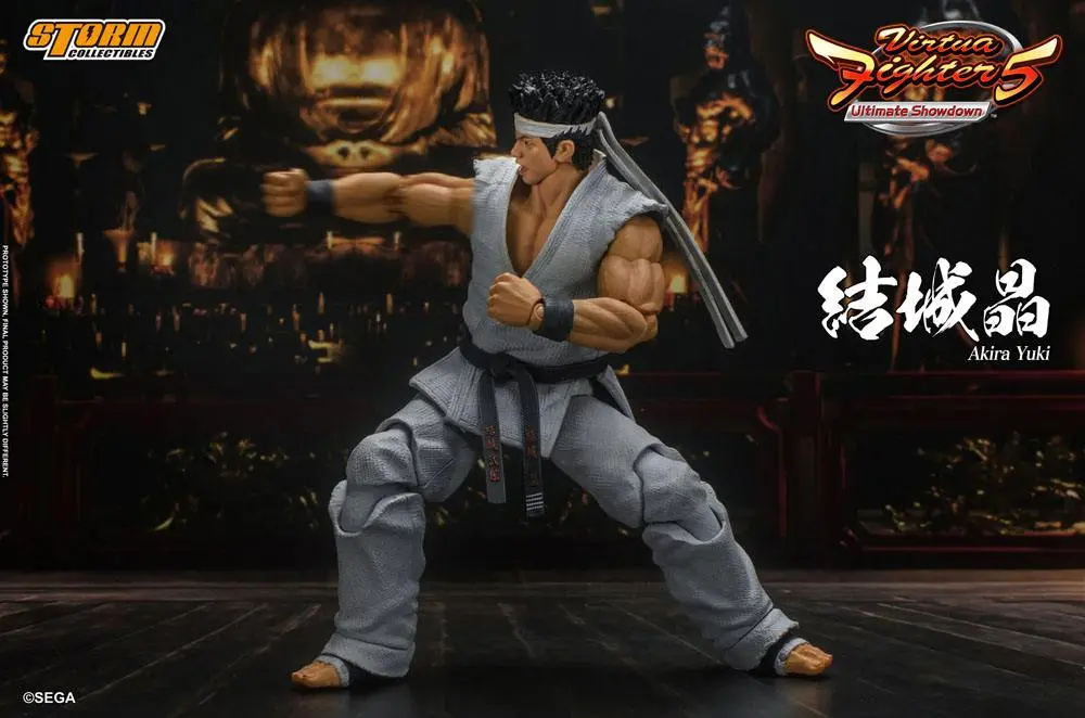Virtua Fighter 5 Ultimate Showdown Action Figure 1/12 Akira Yuki 18 cm product photo