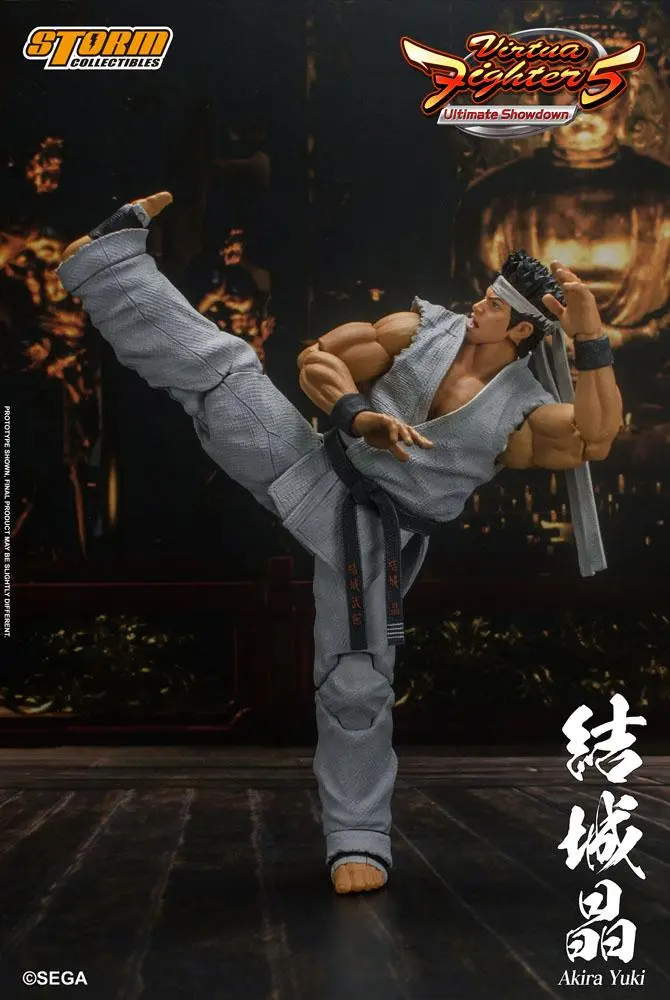 Virtua Fighter 5 Ultimate Showdown Action Figure 1/12 Akira Yuki 18 cm product photo