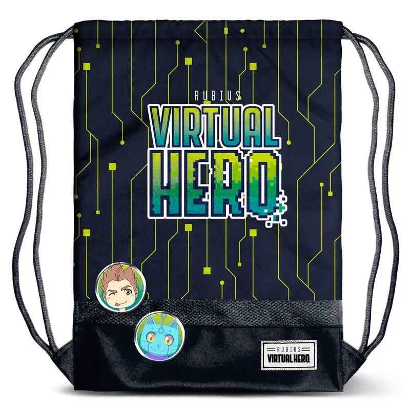 Virtual Hero Black gym bag 48cm product photo