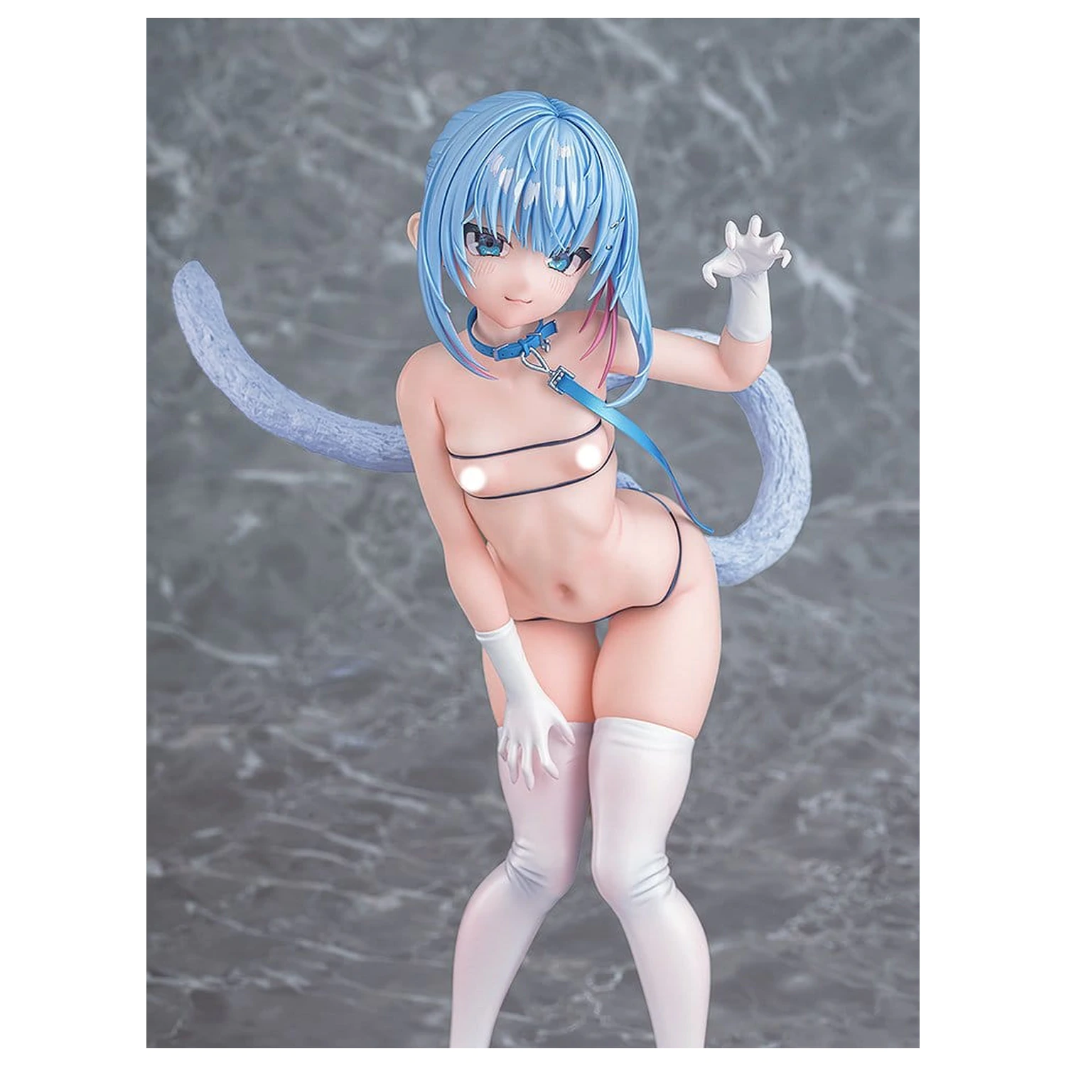 Virtual illustrator Kanzarin PVC Figure 1/6 kanzarin-chan: Cat-Eared Hoodie Ver. 26 cm product photo