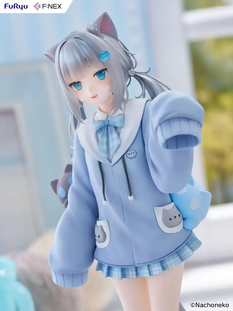 Virtual YouTuber F:NEX PVC Statue 1/7 Nachoneko 24 cm product photo