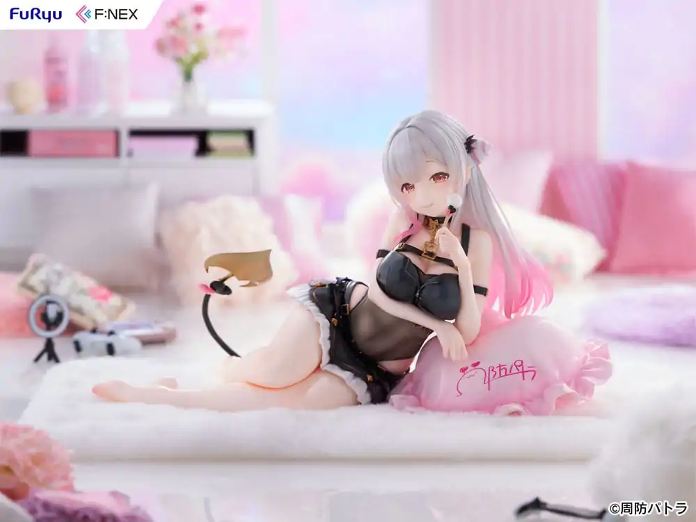 Virtual YouTuber F:NEX PVC Statue 1/7 Patra Suou Gaming Outfit Ver. 13 cm      product photo
