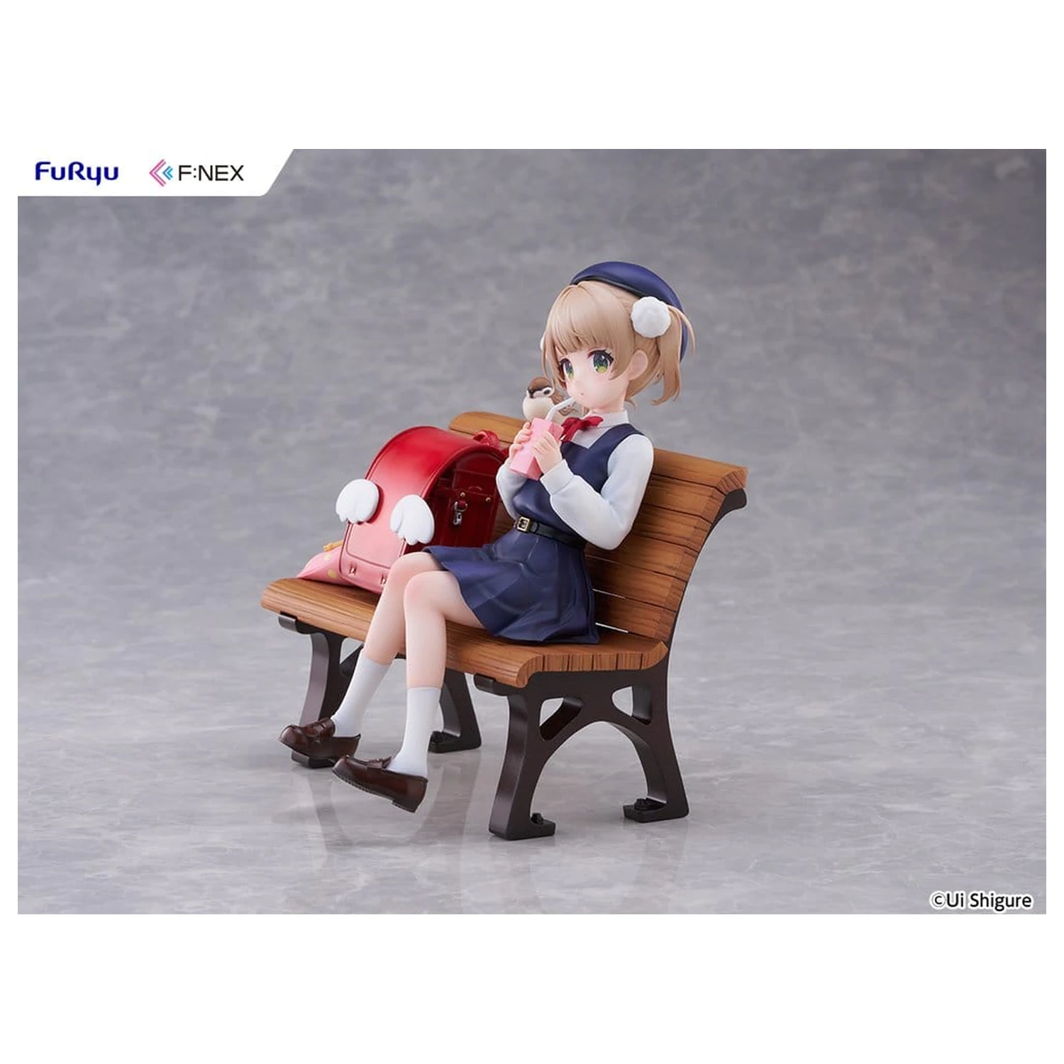 Virtual YouTuber F:NEX PVC Figure 1/7 Shigure Ui (9 years old) 14 cm product photo