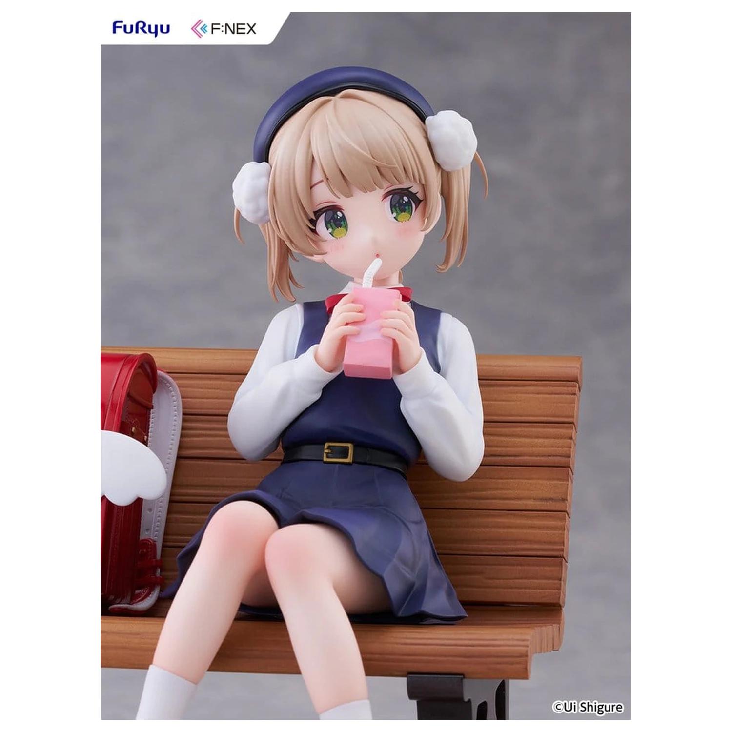 Virtual YouTuber F:NEX PVC Figure 1/7 Shigure Ui (9 years old) 14 cm product photo