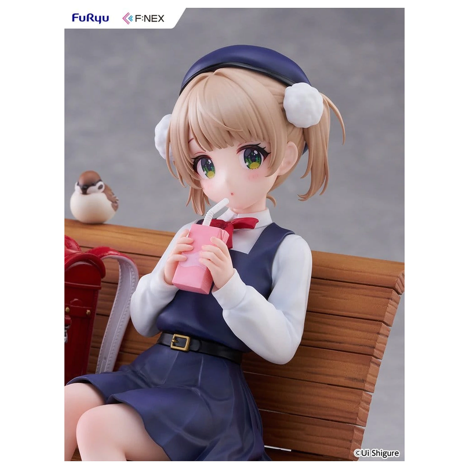 Virtual YouTuber F:NEX PVC Figure 1/7 Shigure Ui (9 years old) 14 cm product photo