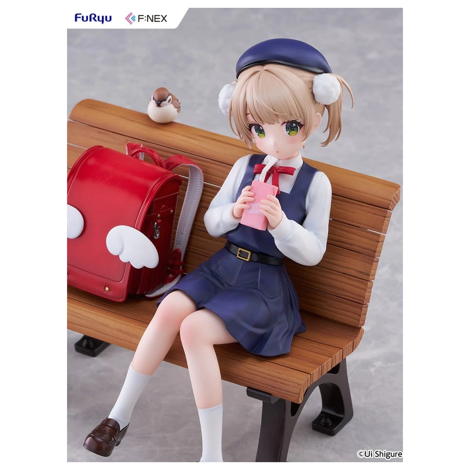 Virtual YouTuber F:NEX PVC Figure 1/7 Shigure Ui (9 years old) 14 cm product photo