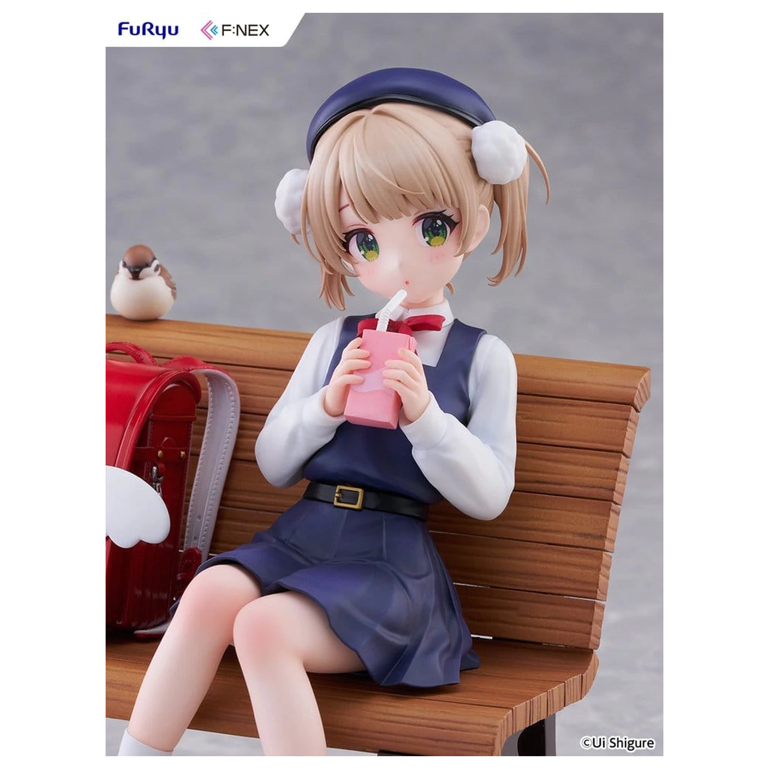 Virtual YouTuber F:NEX PVC Figure 1/7 Shigure Ui (9 years old) 14 cm product photo