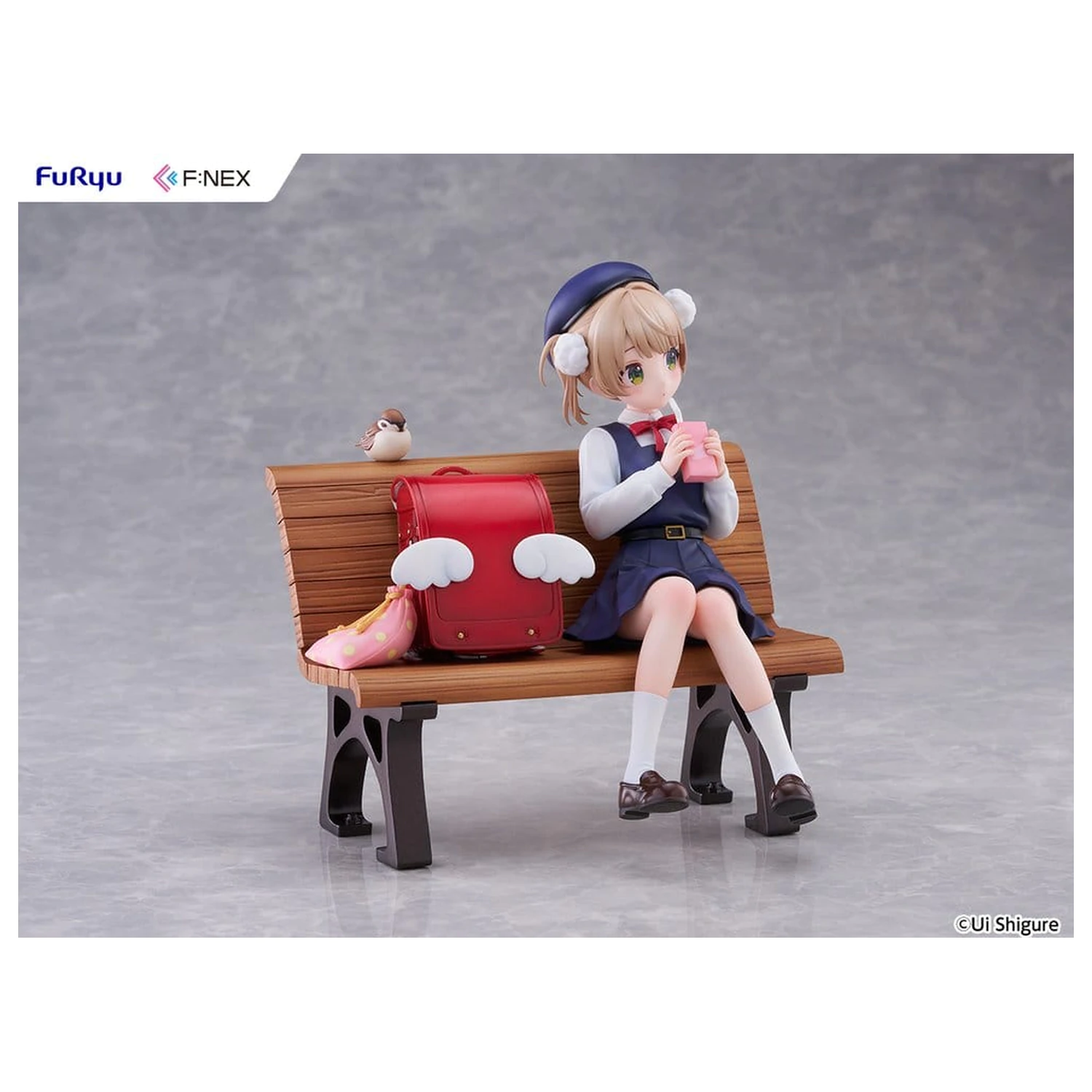 Virtual YouTuber F:NEX PVC Figure 1/7 Shigure Ui (9 years old) 14 cm product photo