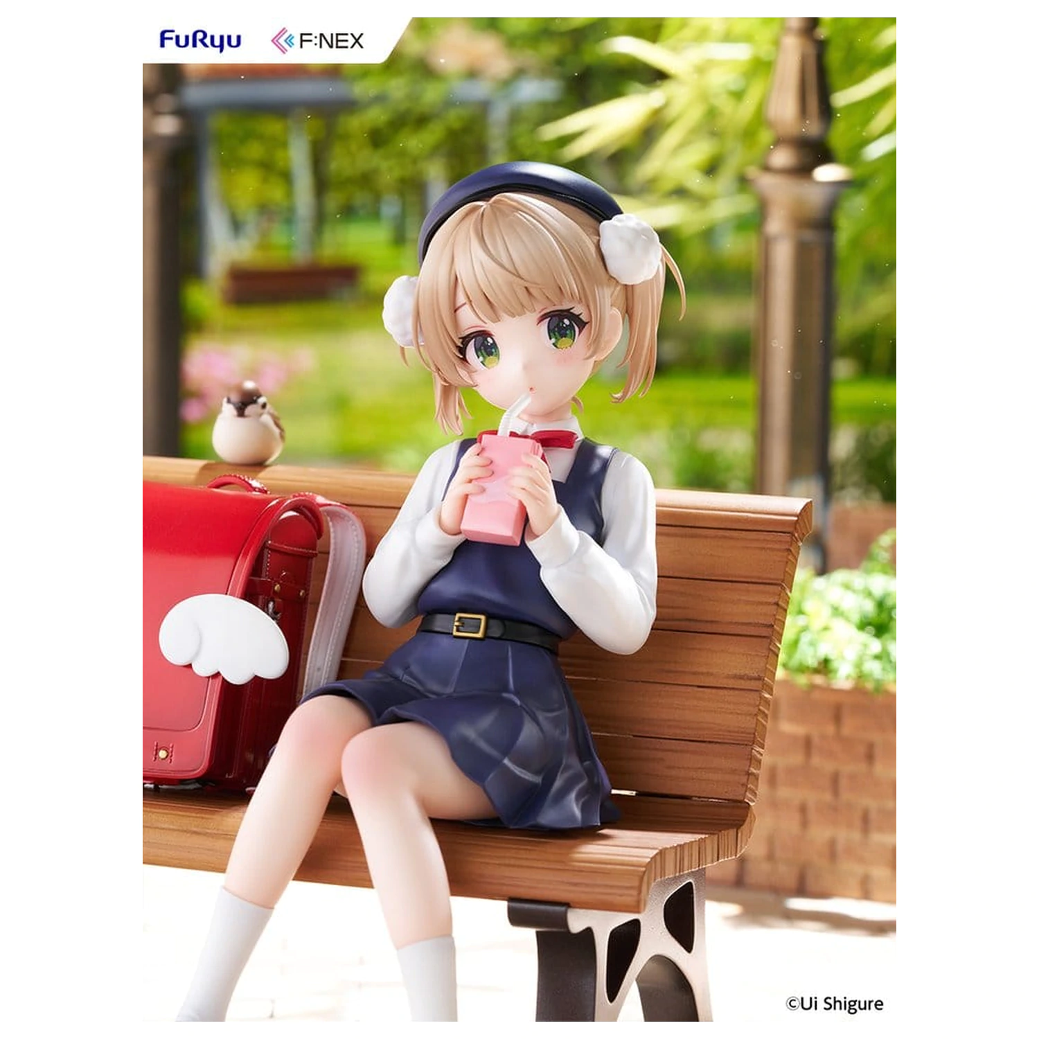Virtual YouTuber F:NEX PVC Figure 1/7 Shigure Ui (9 years old) 14 cm product photo