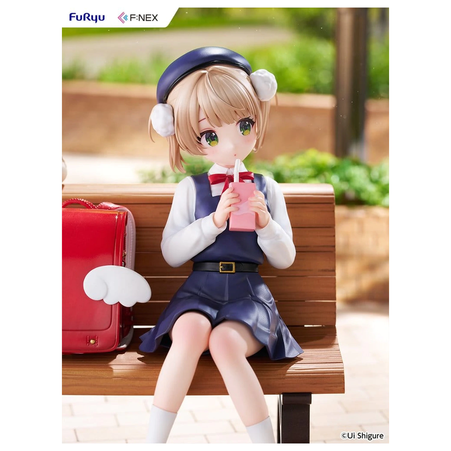 Virtual YouTuber F:NEX PVC Figure 1/7 Shigure Ui (9 years old) 14 cm product photo