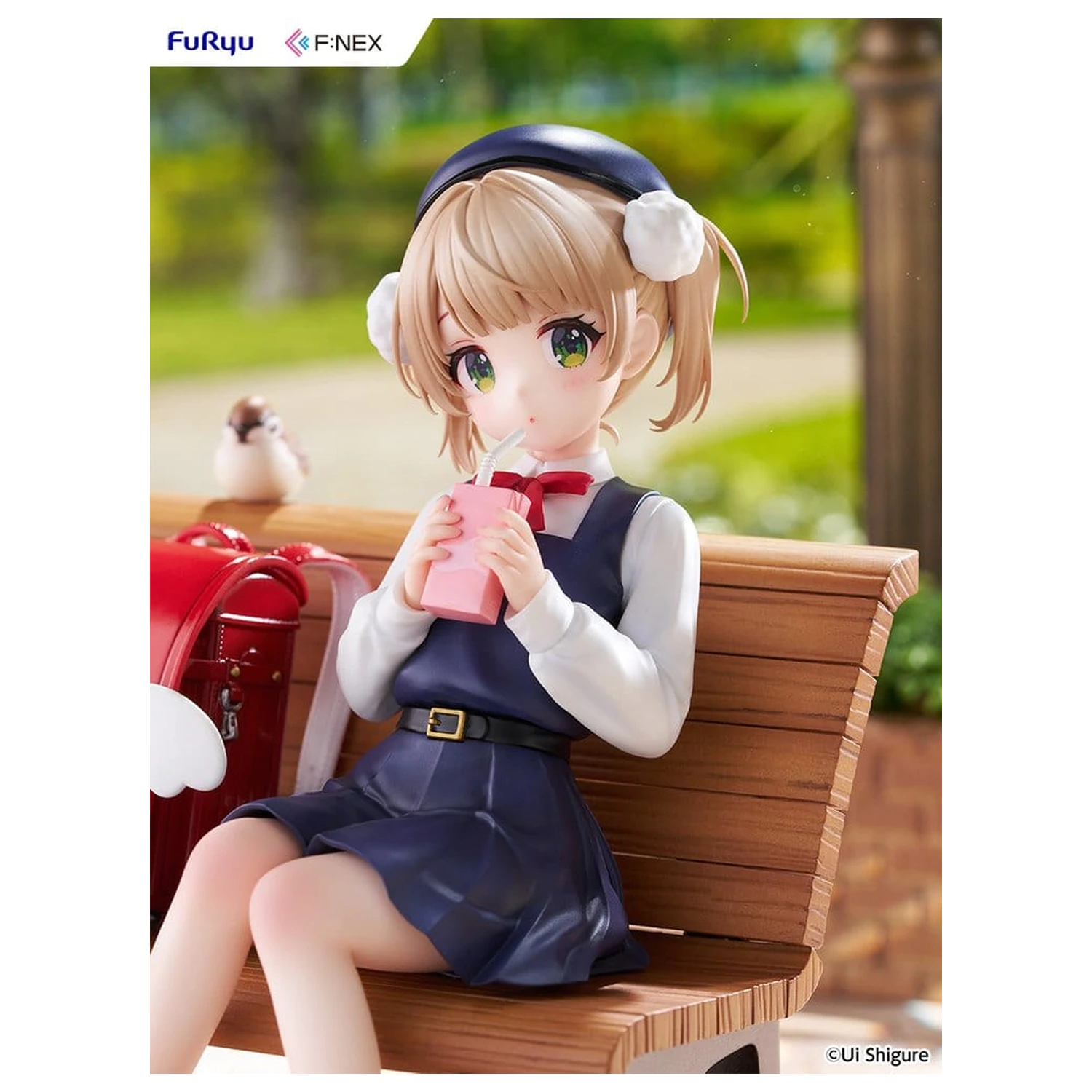 Virtual YouTuber F:NEX PVC Figure 1/7 Shigure Ui (9 years old) 14 cm product photo