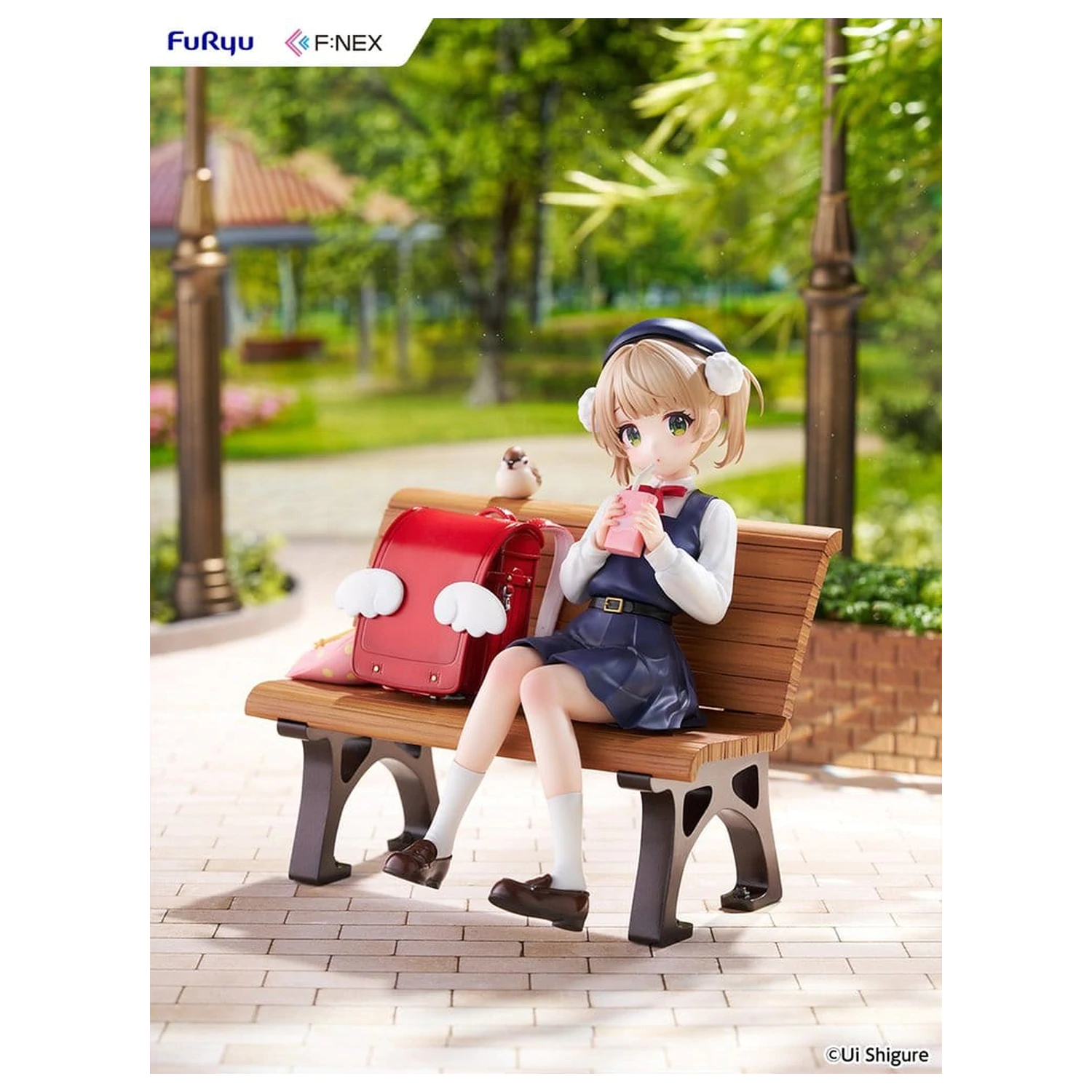 Virtual YouTuber F:NEX PVC Figure 1/7 Shigure Ui (9 years old) 14 cm product photo