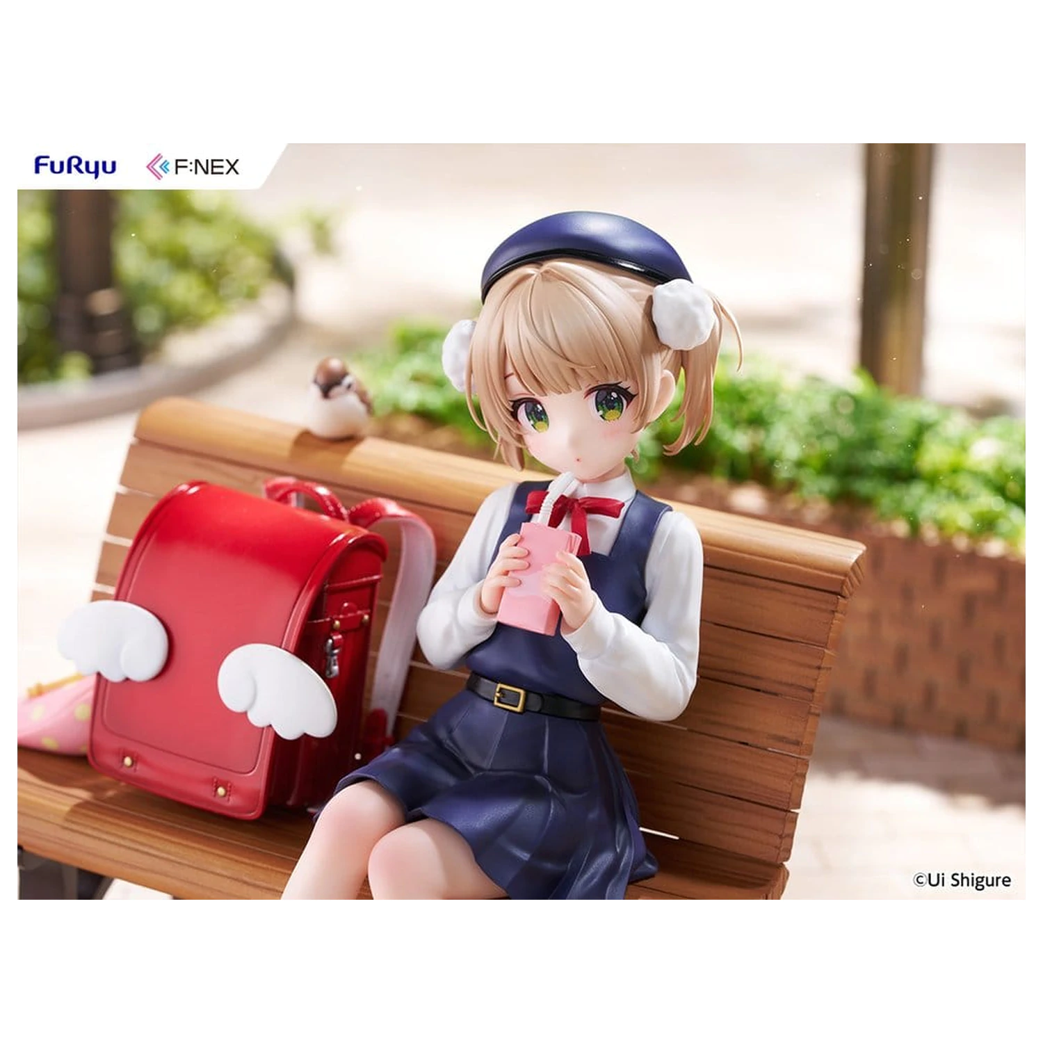 Virtual YouTuber F:NEX PVC Figure 1/7 Shigure Ui (9 years old) 14 cm product photo