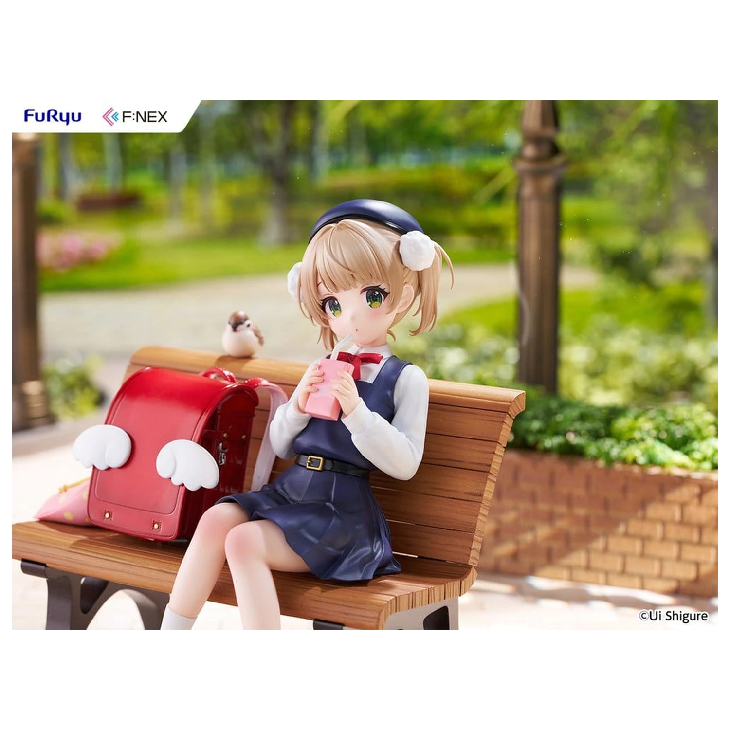 Virtual YouTuber F:NEX PVC Figure 1/7 Shigure Ui (9 years old) 14 cm product photo